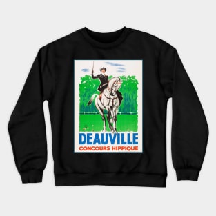 Deauville Horse Show France Crewneck Sweatshirt